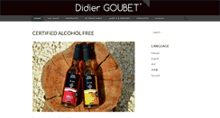 Desktop Screenshot of didiergoubet.com